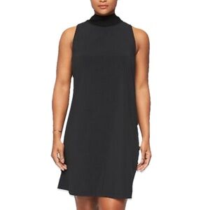 Athleta Elegant Black Sleeveless Mini Dress